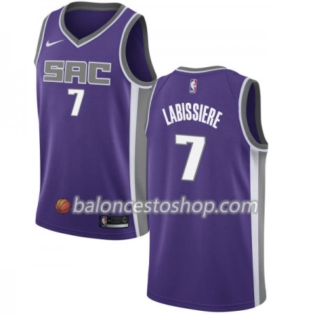 Camiseta Hombre NBA Sacramento Kings Skal Labissiere 7 Nike 2017-18 Violeta Swingman Camiseta Hombre NBA Sacramento Kings Skal Labissiere 7 Nike 2017-18 Violeta Swingman